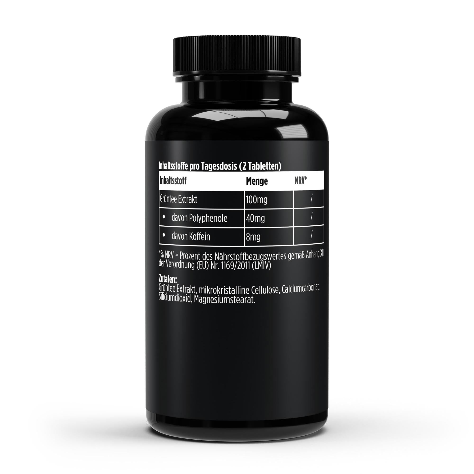 FITLIONX Grüntee Extrakt 40% Polyphenole - 60 Kapseln