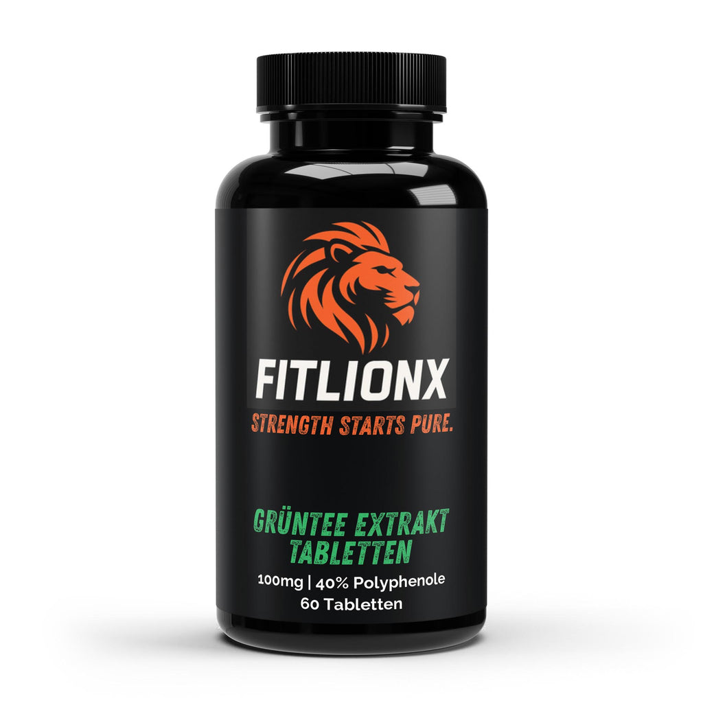 FITLIONX Grüntee Extrakt 40% Polyphenole - 60 Kapseln